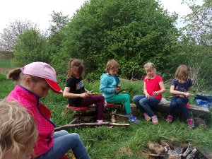 Holz schnitzen lernen bei Natur reality in Lichtenfels, Franken