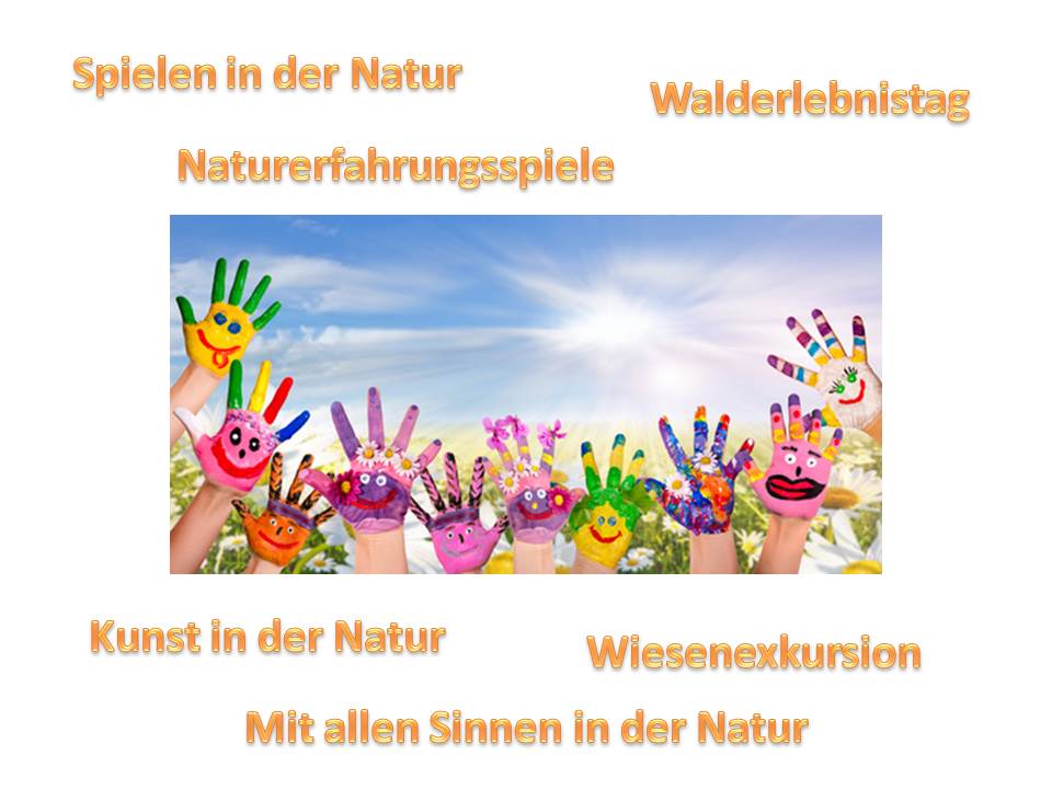 Ausflüge für Kindergärten und Vorschulkinder in die Natur bei Natur reality in Lichtenfels, Franken