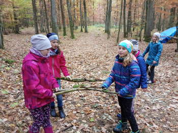 Transport von Naturmaterialien mit Natur Reality Lichtenfels Franken